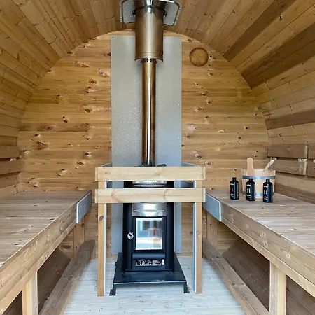 6-p Wellnesshuisje Met Sauna/hottub Bij Nijmegen *